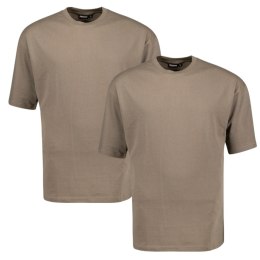 CF Duża Koszulka Adamo - Khaki 2-pack