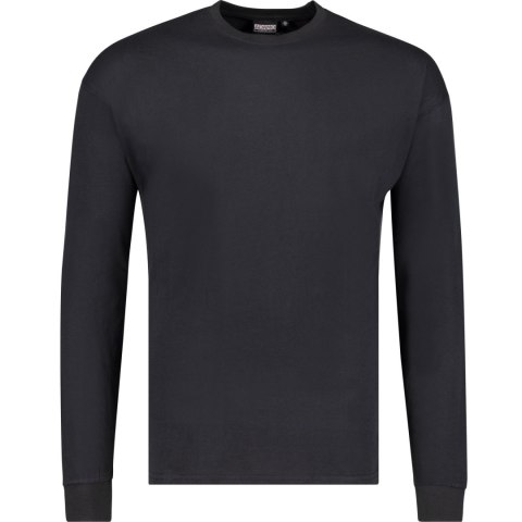 CF Duża Koszulka Longsleeve Adamo - Czarny