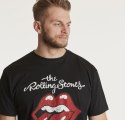 Duża Koszulka North 56Denim Rolling Stones - Czarna