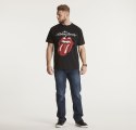 Duża Koszulka North 56Denim Rolling Stones - Czarna
