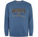 North 56 4 Duża Bluza - Blue
