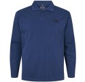 Replika Duża Koszulka Polo Longsleeve Blue